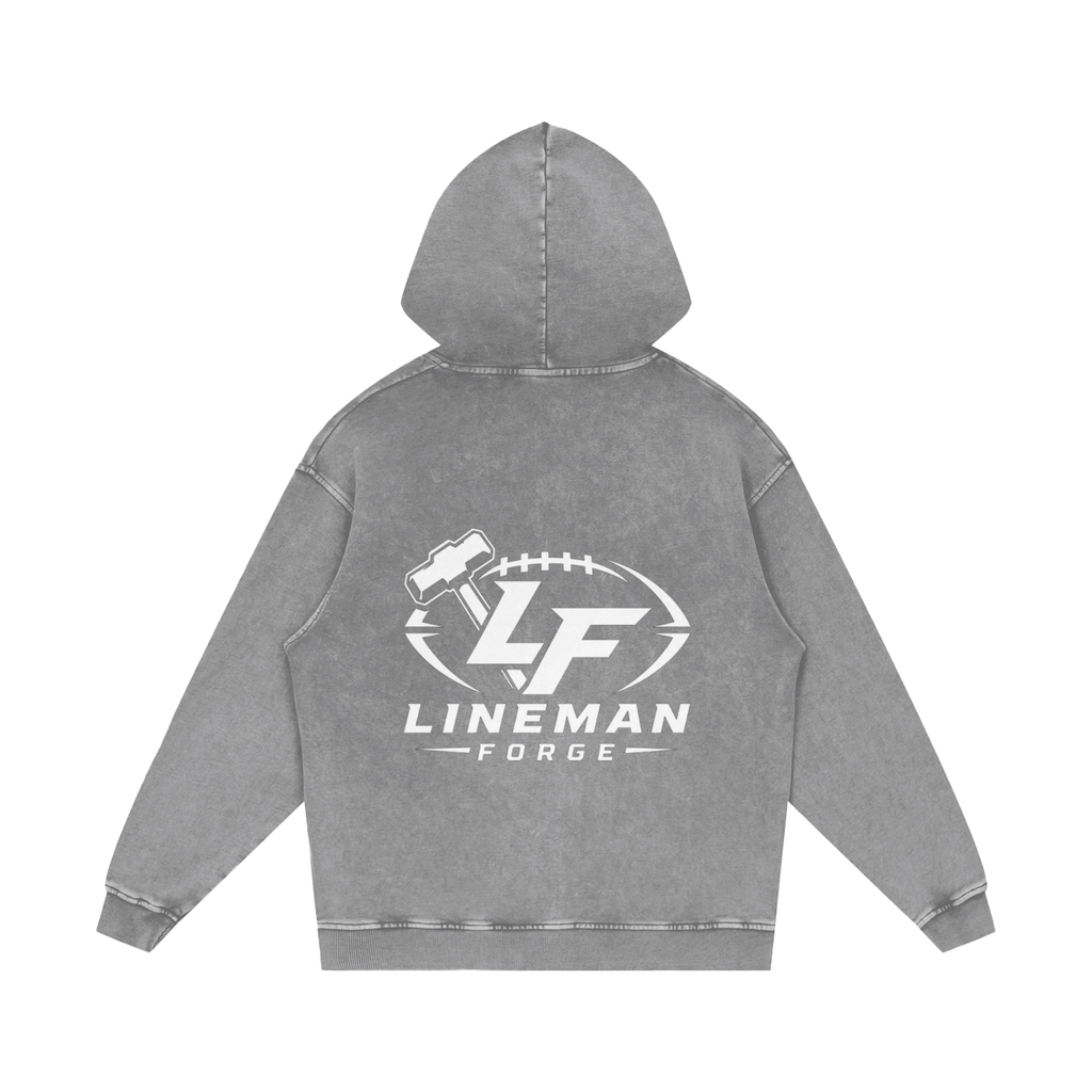 Forge Vintage Hoodie Grey