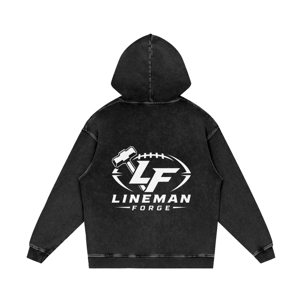 Forge Vintage Hoodie Black