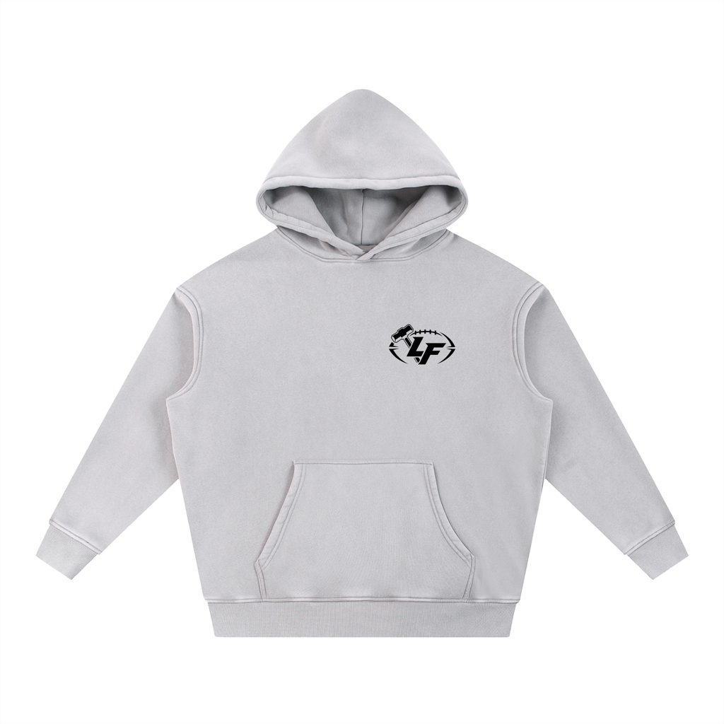 Forge Rustic Fleece Oversize Hoodie LIGHT GREY