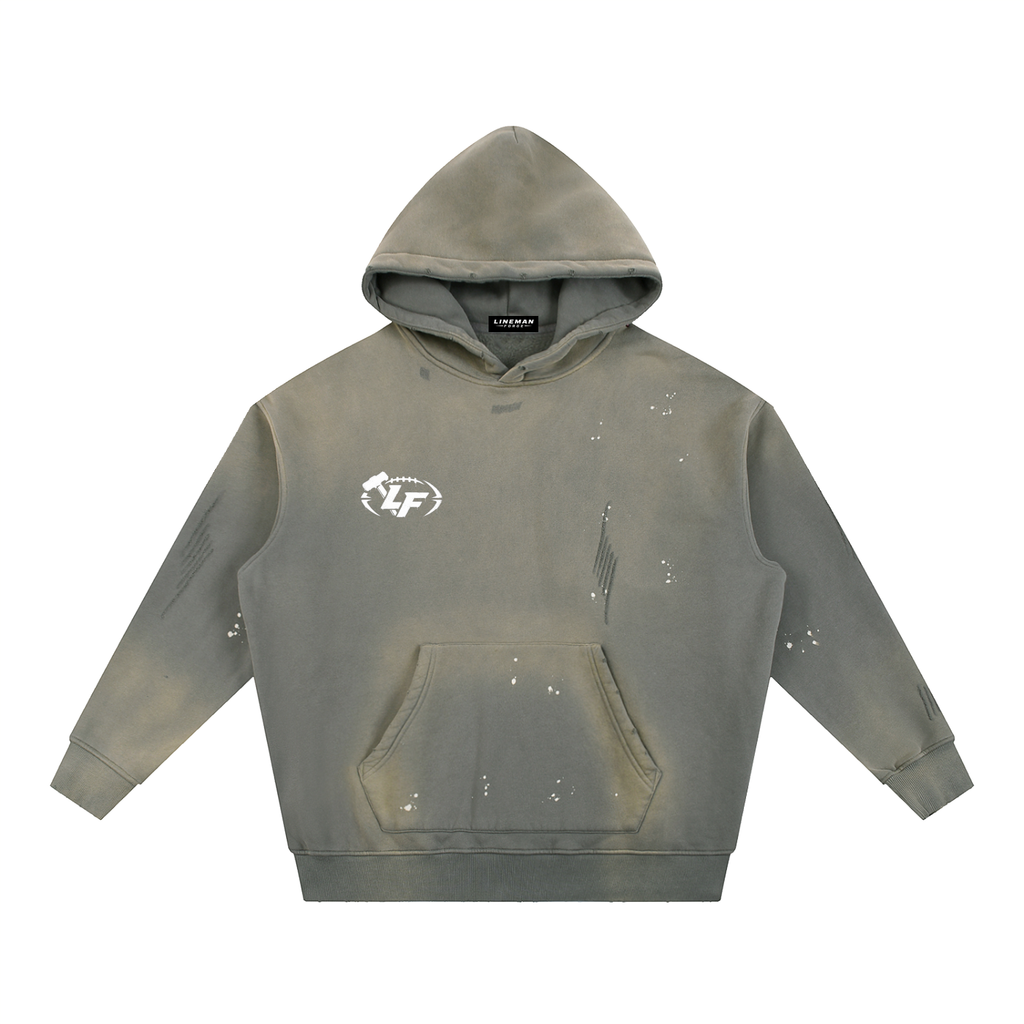 Forge Spray Series Hoodie MEDIUM GREY