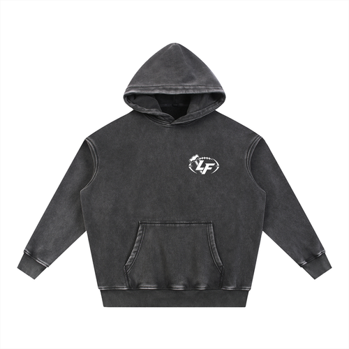 Forge Rustic Fleece Oversize Hoodie CHARCOAL GREY